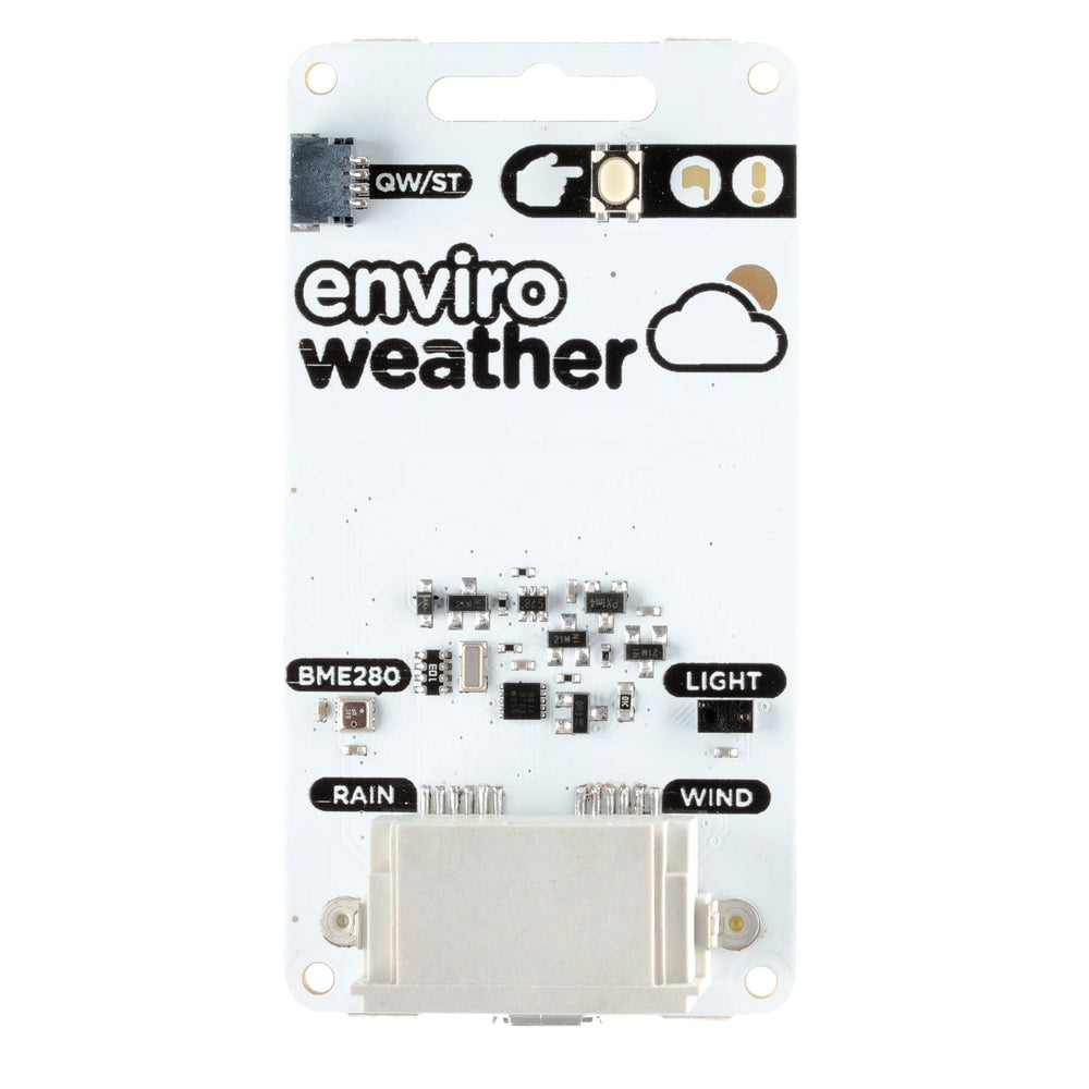 Enviro Weather (Pico W Aboard) - Board Only by Pimoroni - The Pi Hut