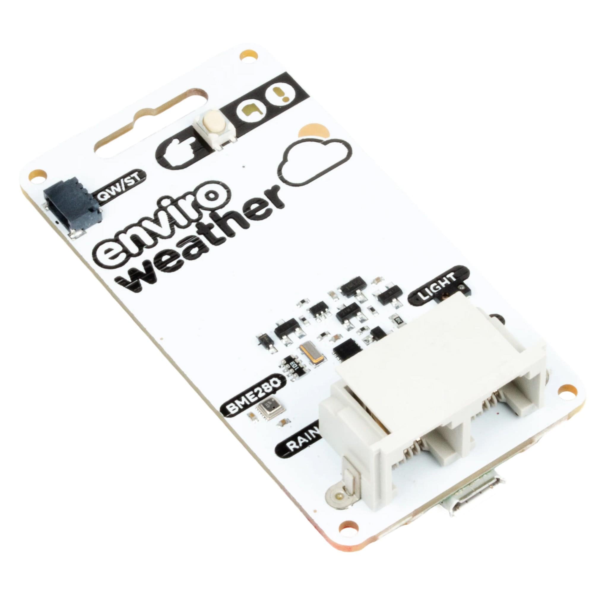 Enviro Weather (Pico W Aboard) - Board Only by Pimoroni - The Pi Hut
