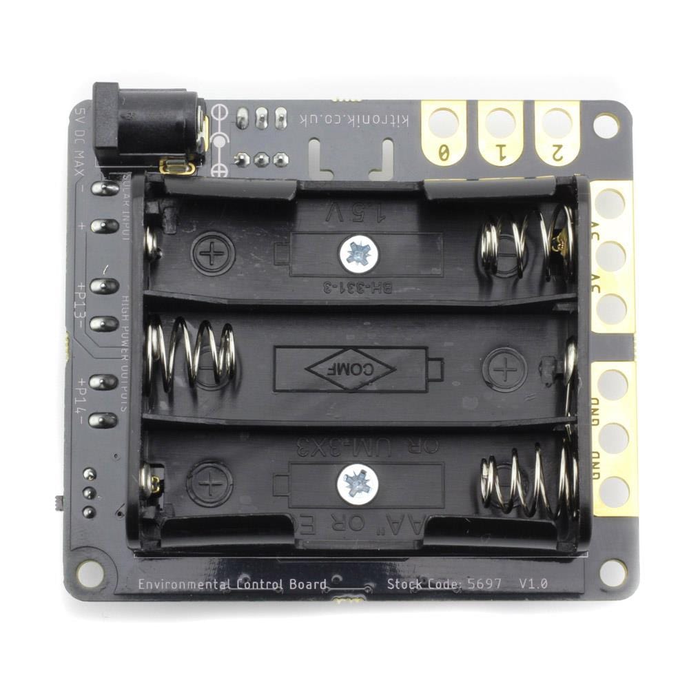 Environmental Control Board for BBC micro:bit by Kitronik - The Pi Hut