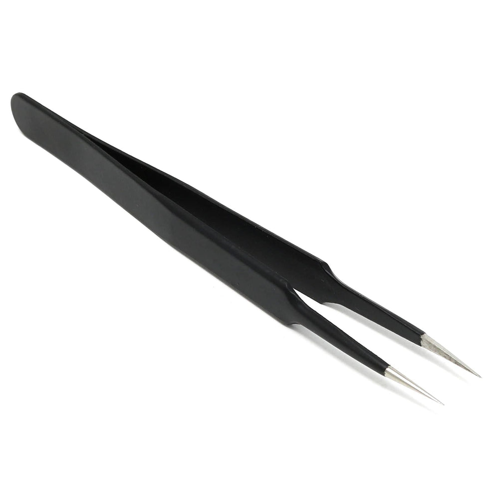 ESD-safe Fine Tip Square Edge Tweezers - 120mm by The Pi Hut - The Pi Hut