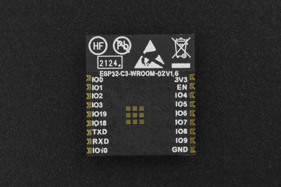 ESP32-C3-WROOM-02-N4 Module (PCB antenna) by The Pi Hut - The Pi Hut