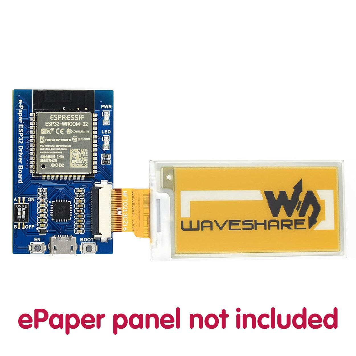 ESP32 Universal e-Paper Driver Board by Waveshare - The Pi Hut