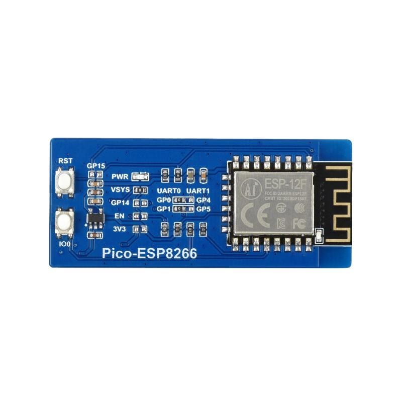 ESP8266 WiFi Module for Raspberry Pi Pico by Waveshare - The Pi Hut