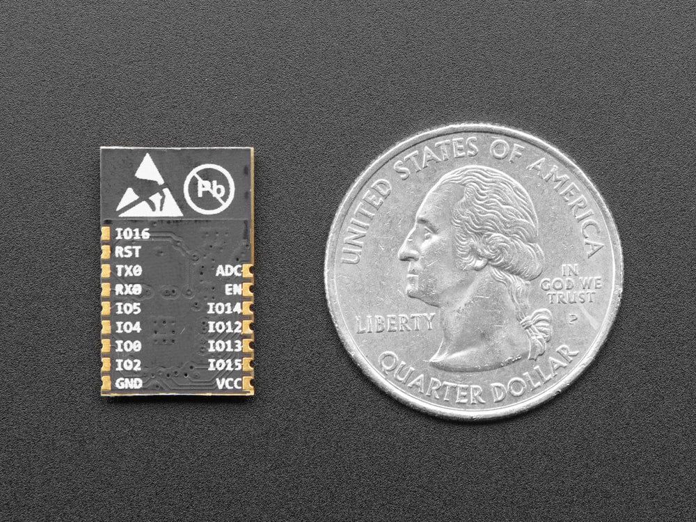 ESP8285 SMT Module - ESP8266 with 1MB FLASH (ESP-M2) by The Pi Hut - The Pi Hut