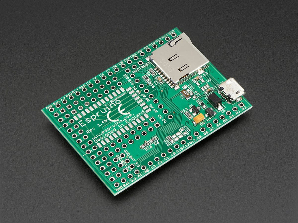 Espruino 1.4 - Open Source Javascript Microcontroller by Espruino - The Pi Hut