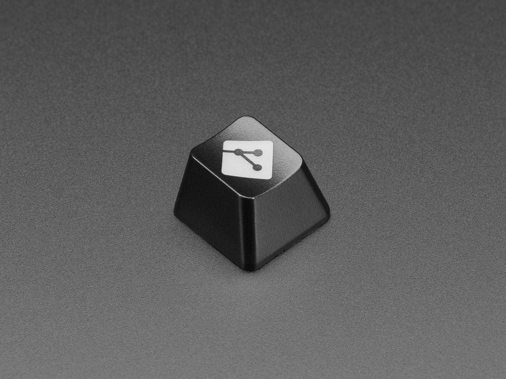 Etched Glow-Through Keycap with GIT Logo (MX Compatible Switches) by The Pi Hut - The Pi Hut