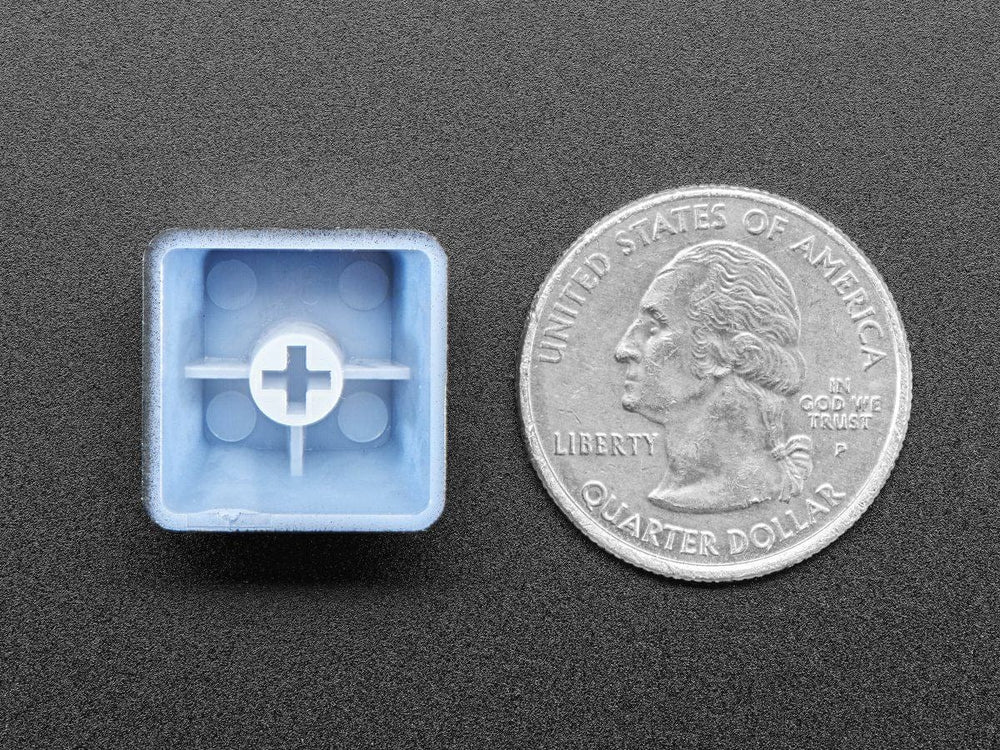 Etched Glow-Through Keycap with Open Source Hardware Gear Logo (MX Compatible Switches) by The Pi Hut - The Pi Hut