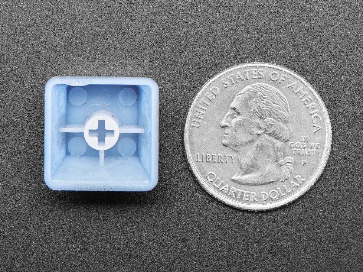 Etched Glow-Through Keycap - Zener ESP Star Design (MX Compatible Switches) by The Pi Hut - The Pi Hut