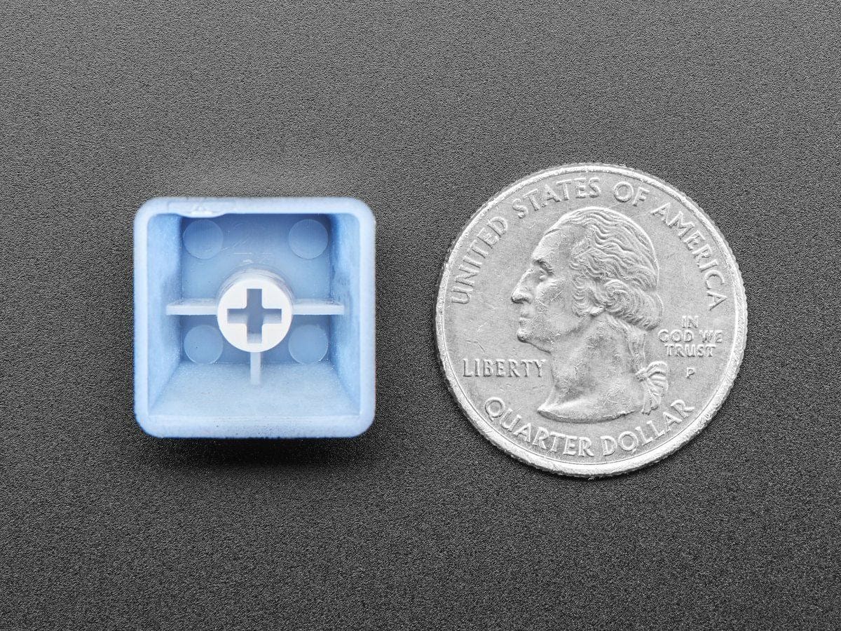 Etched Glow-Through Keycap - Zener ESP Waves Design (MX Compatible Switches) by The Pi Hut - The Pi Hut