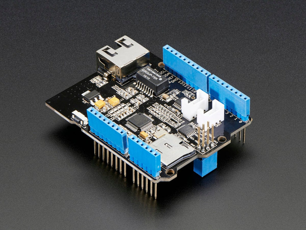 Ethernet Shield for Arduino - W5500 Chipset by Seeed - The Pi Hut