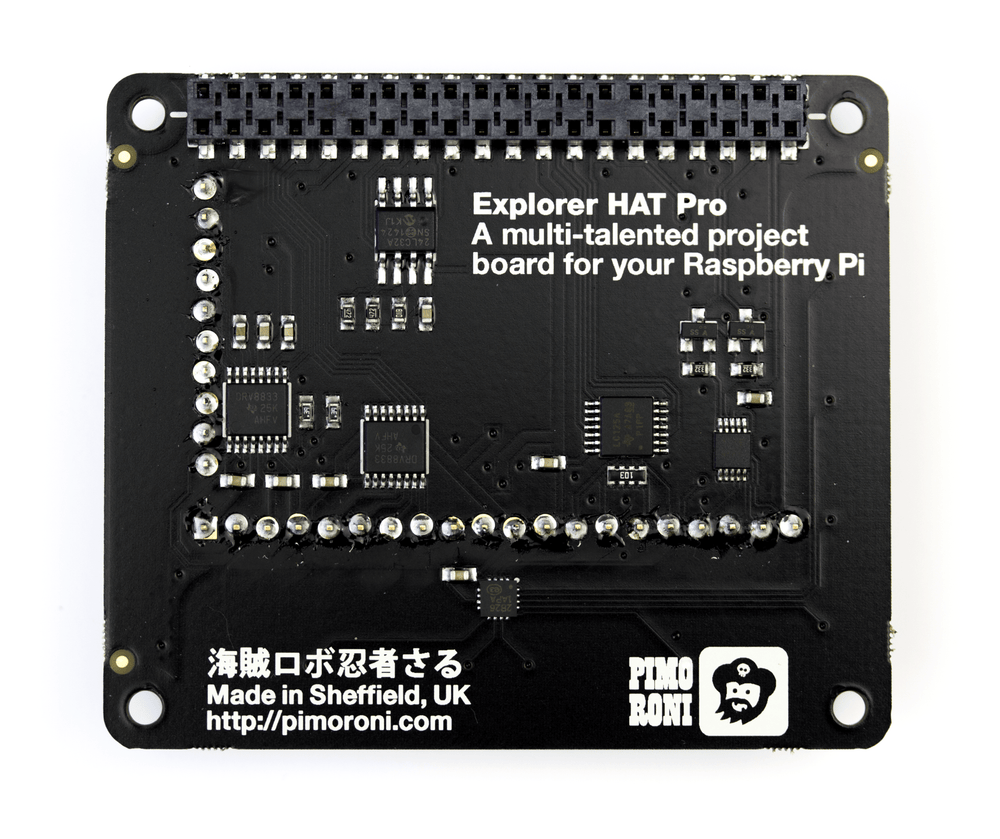 Explorer HAT Pro by Pimoroni - The Pi Hut