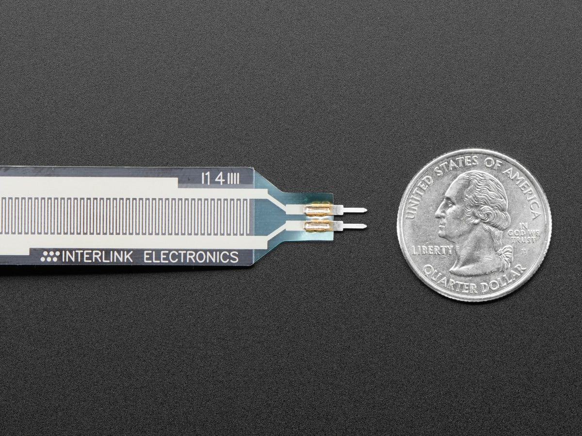 Extra-long Force-sensitive Resistor (FSR) (Interlink 408) by The Pi Hut - The Pi Hut