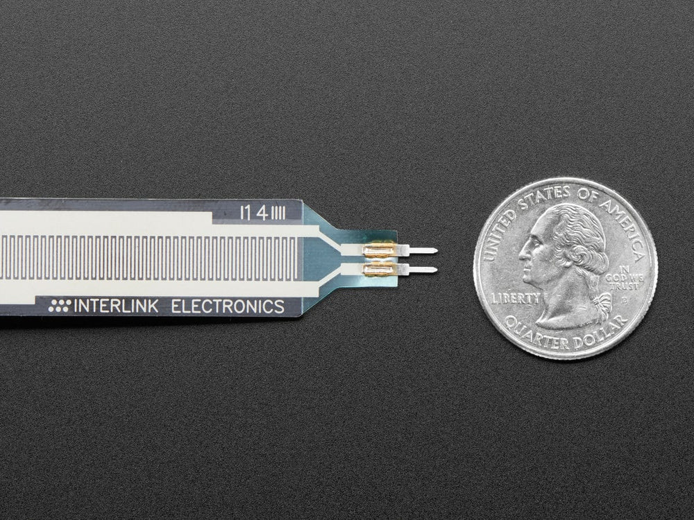 Extra-long Force-sensitive Resistor (FSR) (Interlink 408) by The Pi Hut - The Pi Hut