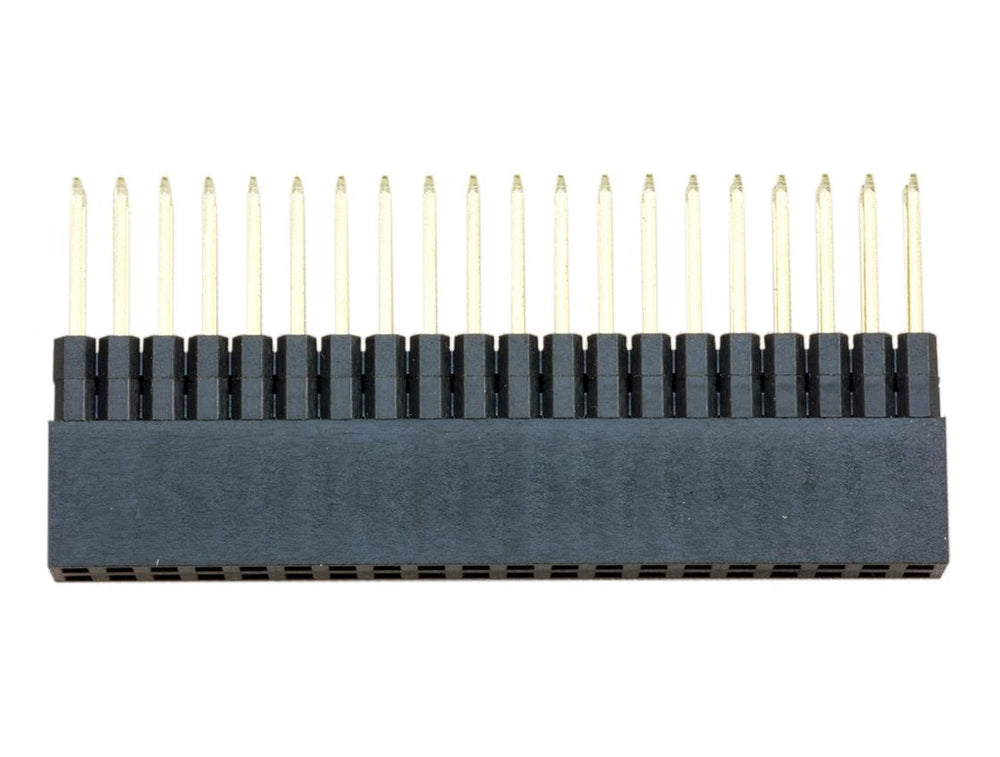 Extra-Tall Push-Fit Stacking GPIO Header for Raspberry Pi - Double Shroud by The Pi Hut - The Pi Hut