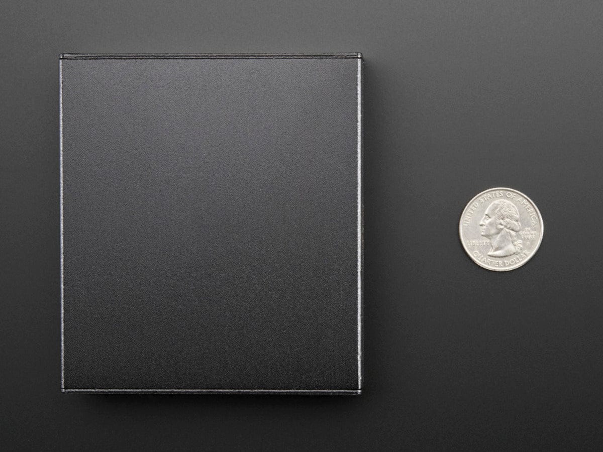 Extruded Aluminum Enclosure Box - 94mm x 83mm x 30mm by The Pi Hut - The Pi Hut