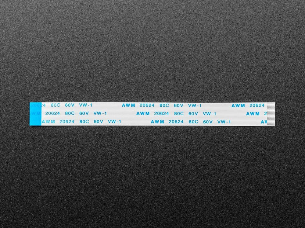 EYESPI Cable - 18 Pin 100mm long Flex PCB (FPC) A-B type by The Pi Hut - The Pi Hut