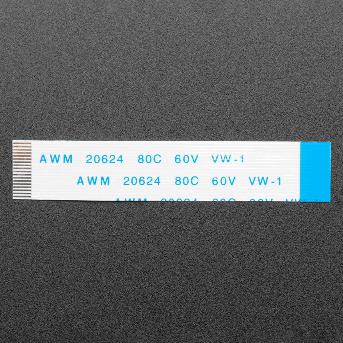 EYESPI Cable - 18-pin 50mm Long Flex PCB (FPC) A-B Type by The Pi Hut - The Pi Hut