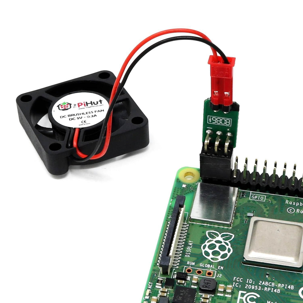 Fan Controller for Raspberry Pi by 8086 - The Pi Hut