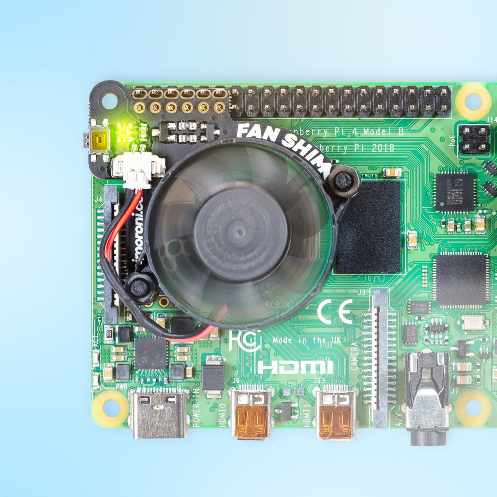 Fan SHIM for Raspberry Pi by Pimoroni - The Pi Hut