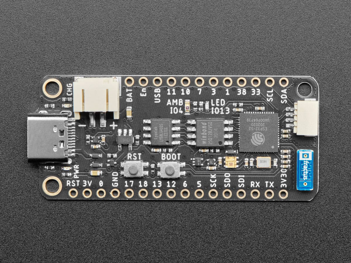FeatherS2 - ESP32-S2 Feather Development Board by UnexpectedMaker - The Pi Hut