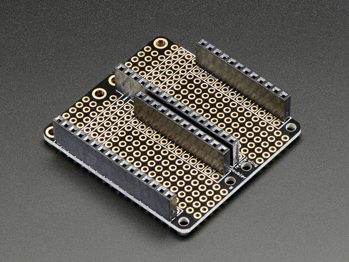 FeatherWing Doubler - Prototyping Add-on For All Feather Boards - The Pi Hut