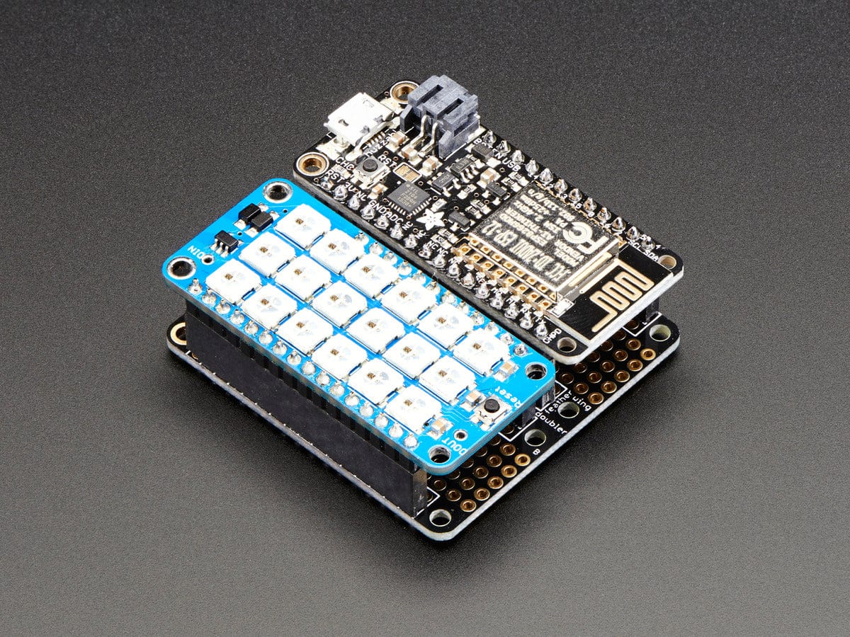 FeatherWing Doubler - Prototyping Add-on For All Feather Boards - The Pi Hut