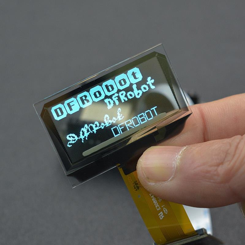 Fermion: 1.51” OLED Transparent Display with Converter by DFRobot - The Pi Hut