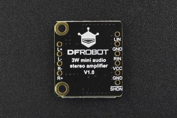 Fermion: 3W Mini Audio Stereo Amplifier - W2.54 (Breakout) - The Pi Hut
