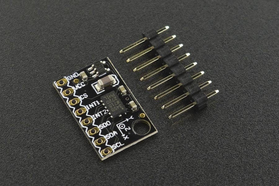 Fermion: ADXL345 Digital Triaxial Acceleration Sensor (±16g) by DFRobot - The Pi Hut