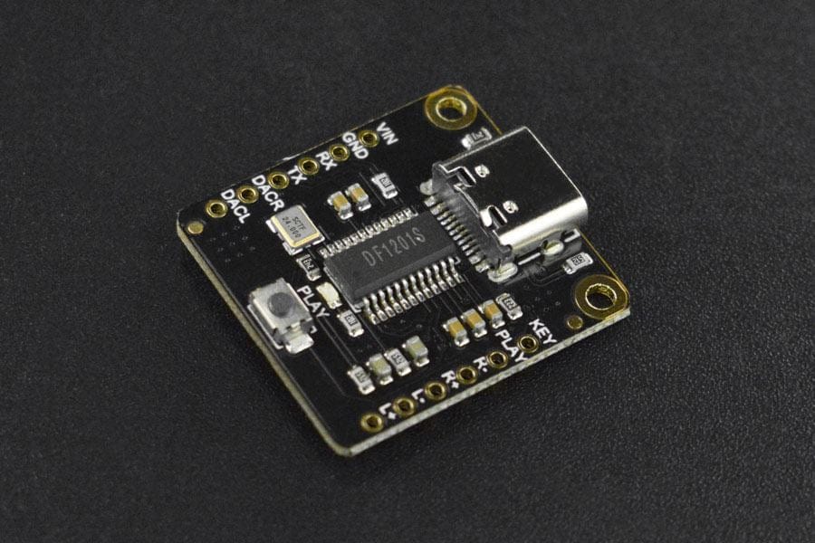 Fermion: DFPlayer Pro - Mini MP3 Player with 128MB Storage by DFRobot - The Pi Hut