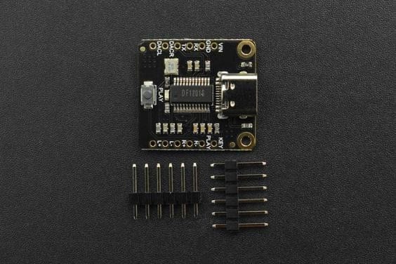 Fermion: DFPlayer Pro - Mini MP3 Player with 128MB Storage by DFRobot - The Pi Hut