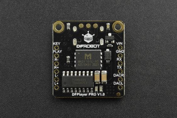 Fermion: DFPlayer Pro - Mini MP3 Player with 128MB Storage by DFRobot - The Pi Hut