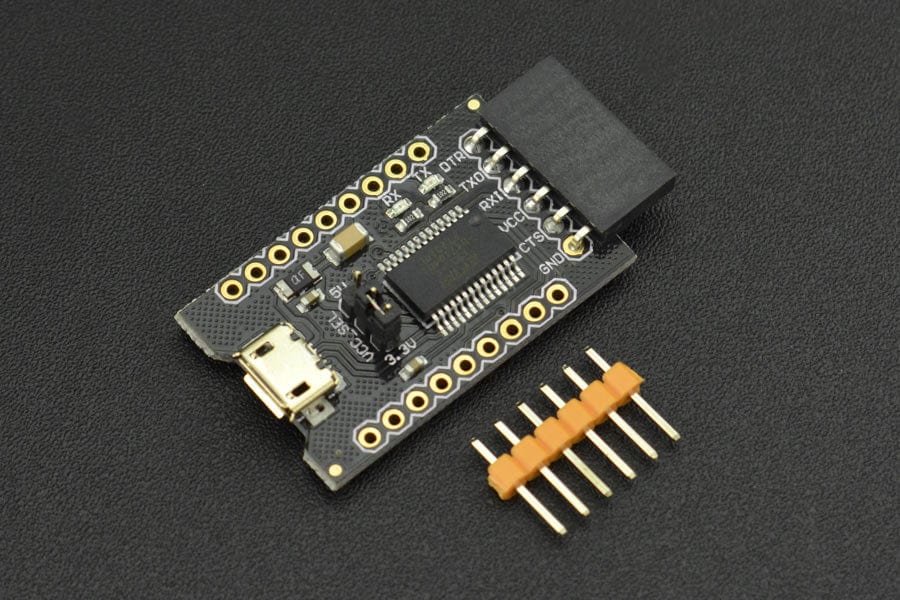 Fermion: FTDI Basic Breakout 3.3/5V (Arduino Compatible) - The Pi Hut