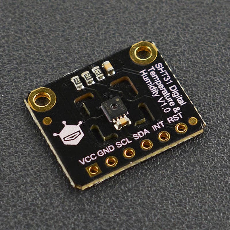 Fermion: SHT31 Digital Temperature & Humidity Sensor by DFRobot - The Pi Hut
