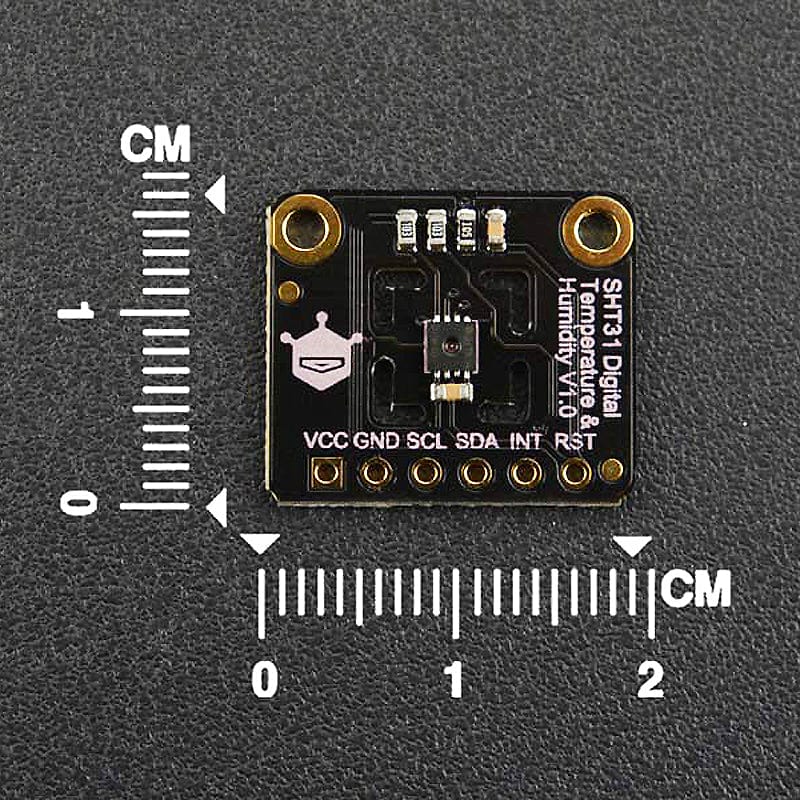 Fermion: SHT31 Digital Temperature & Humidity Sensor by DFRobot - The Pi Hut