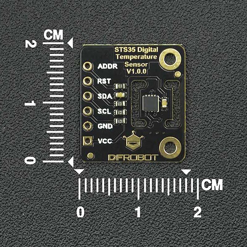 Fermion: STS35 High Accuracy Digital Temperature Sensor by DFRobot - The Pi Hut