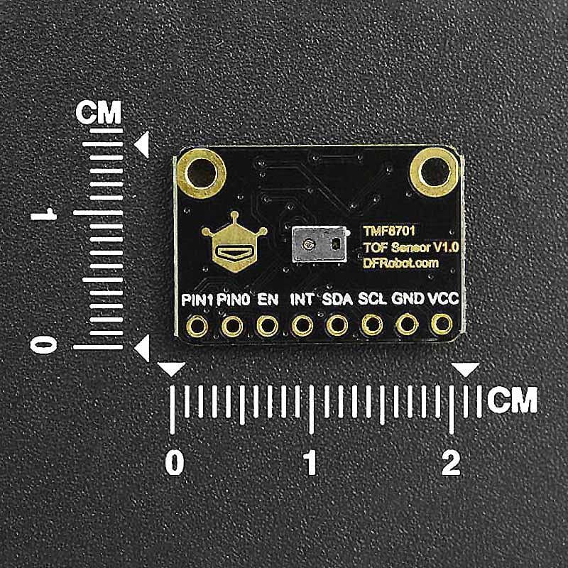 Fermion: TMF8701 ToF Distance Ranging Sensor (10-600mm) by DFRobot - The Pi Hut