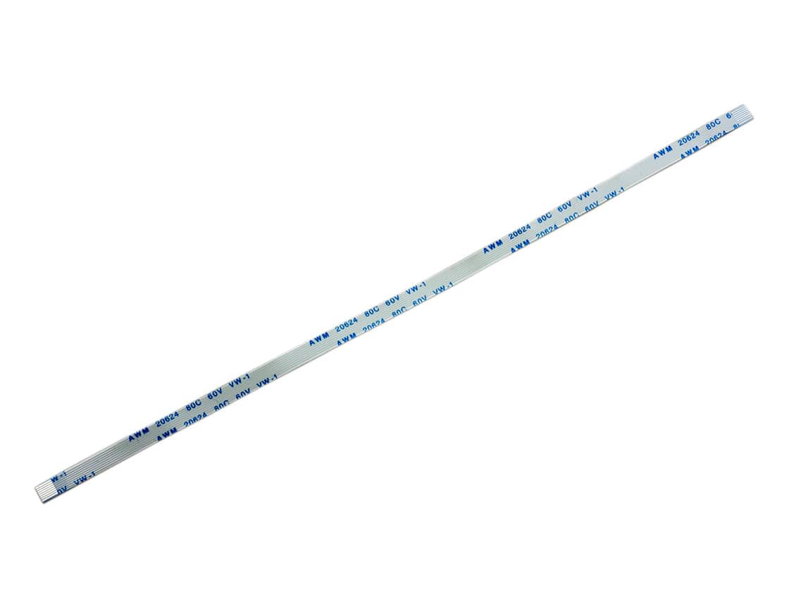FFC Cable - 8 Pin, 0.5mm pitch (works with Flick Large) by ModMyPi - The Pi Hut