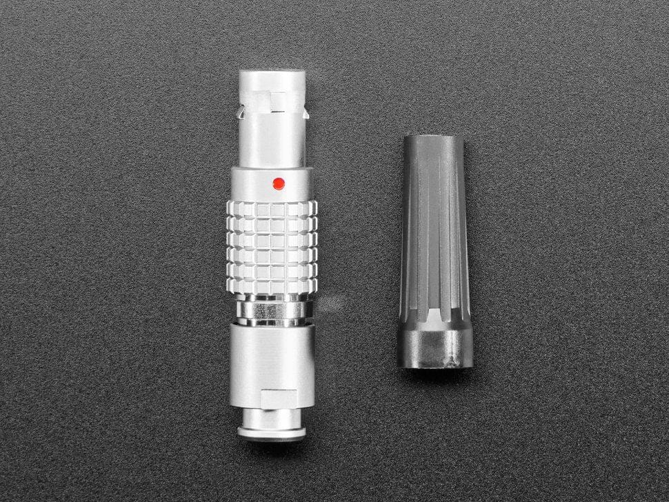 FGG.0B Quick Connect 4 Pin Plug - 9mm Outer Diameter by The Pi Hut - The Pi Hut