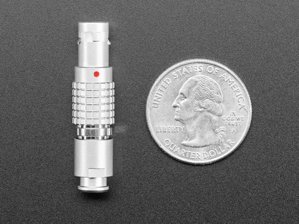 FGG.0B Quick Connect 4 Pin Plug - 9mm Outer Diameter by The Pi Hut - The Pi Hut