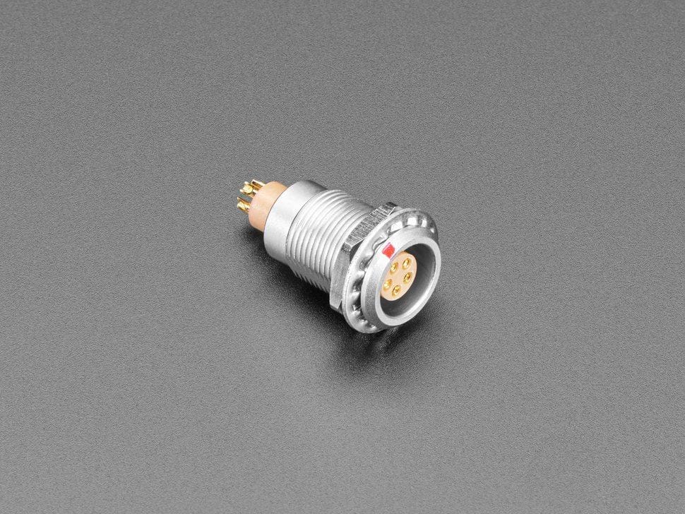 FGG.0B Quick Connect 5 Pin Panel Mount Socket - 9mm - The Pi Hut
