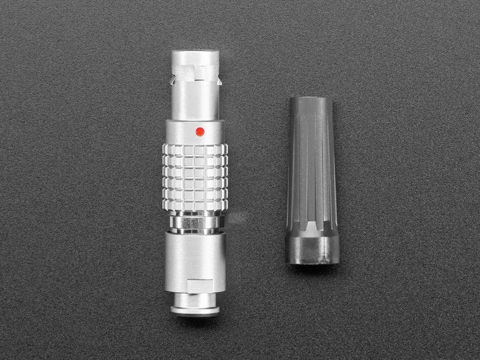 FGG.0B Quick Connect 5 Pin Plug - 9mm Outer Diameter by The Pi Hut - The Pi Hut