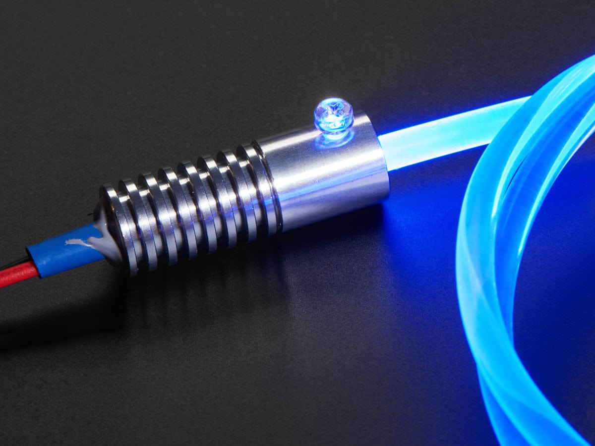 Fiber Optic Light Source - 1 Watt - Blue by The Pi Hut - The Pi Hut