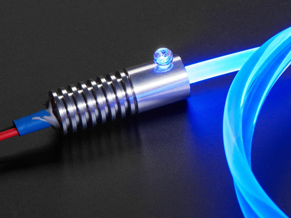 Fiber Optic Light Source - 1 Watt - Blue by The Pi Hut - The Pi Hut