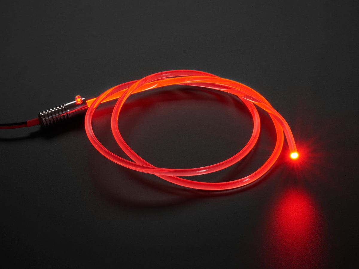 Fiber Optic Light Source - 1 Watt - Red by The Pi Hut - The Pi Hut