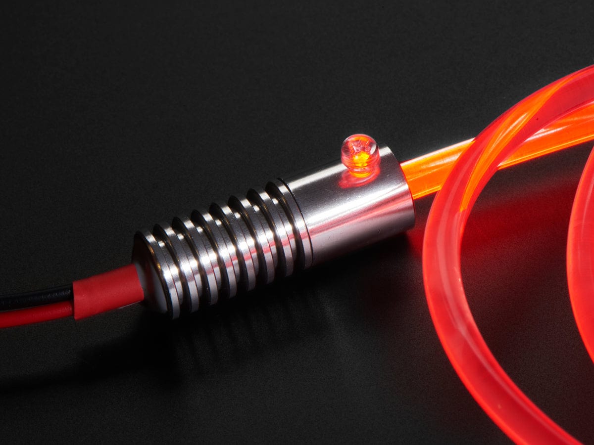 Fiber Optic Light Source - 1 Watt - Red by The Pi Hut - The Pi Hut