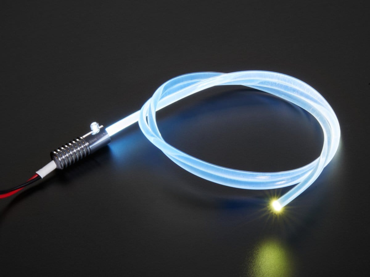 Fiber Optic Light Source - 1 Watt - White by The Pi Hut - The Pi Hut