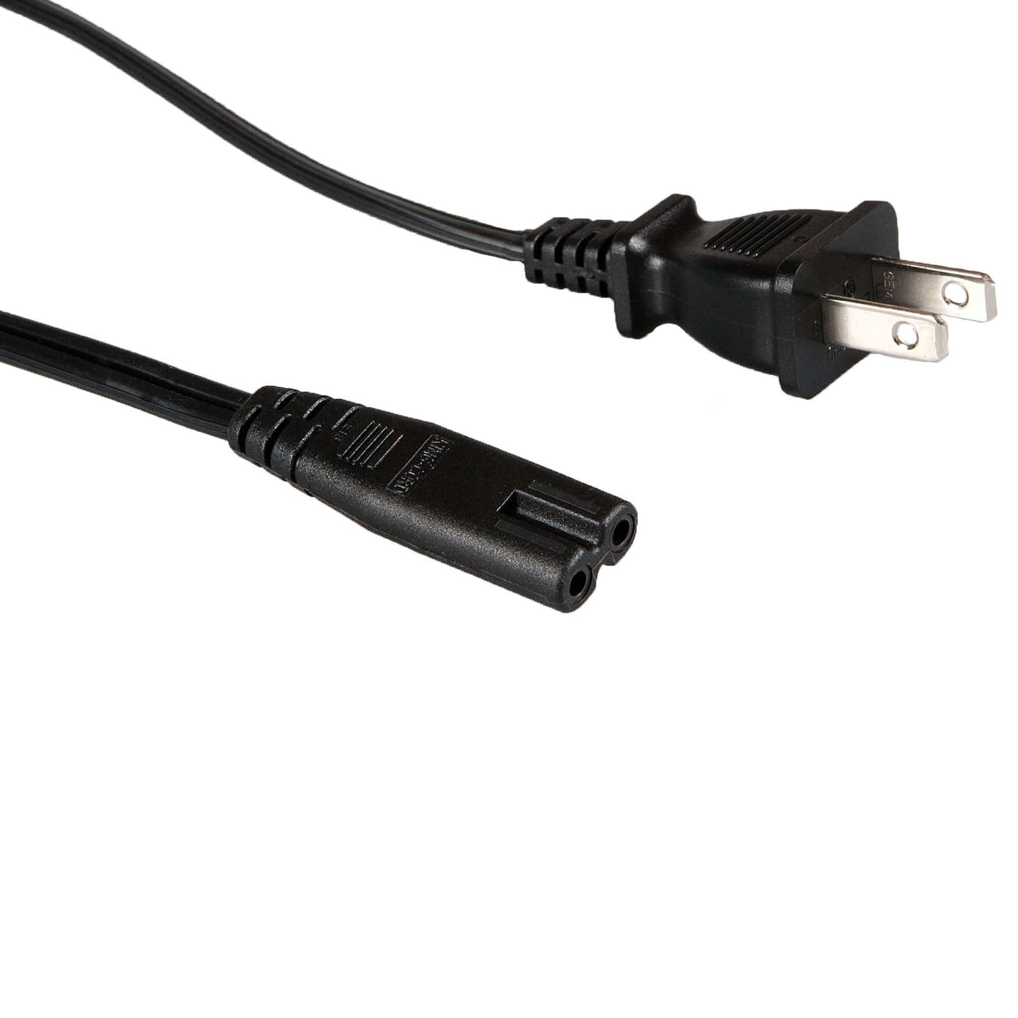 "Figure 8" Type Power Cable 2m - C7 (US) by ModMyPi - The Pi Hut