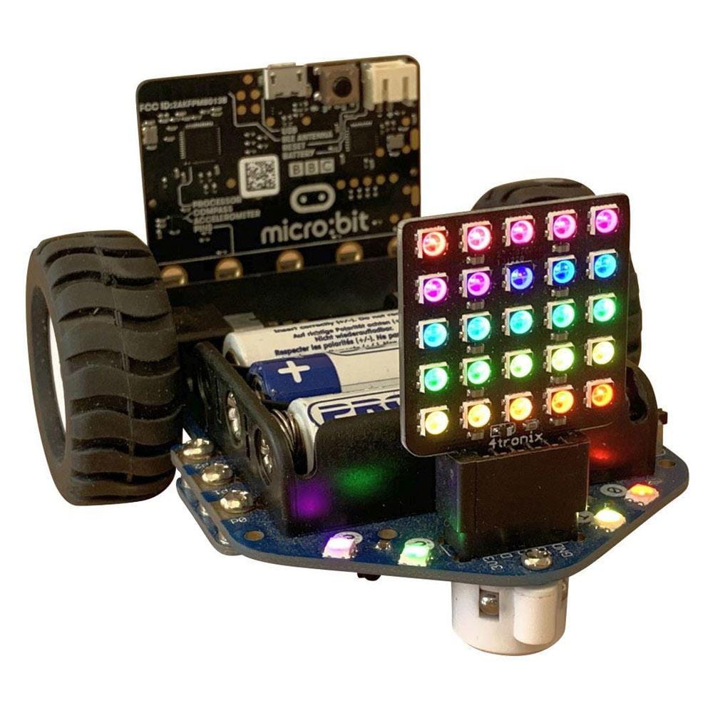 FireLED 5x5 Matrix Breakout by 4tronix - The Pi Hut