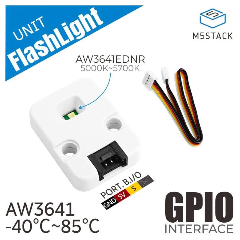 Flashlight Unit by M5Stack - The Pi Hut